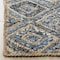 Safavieh Cape Cod Hand Woven Rectangle Rug- Natural - Blue- 5 x 8 ft. CAP354A-5 - alternate 4